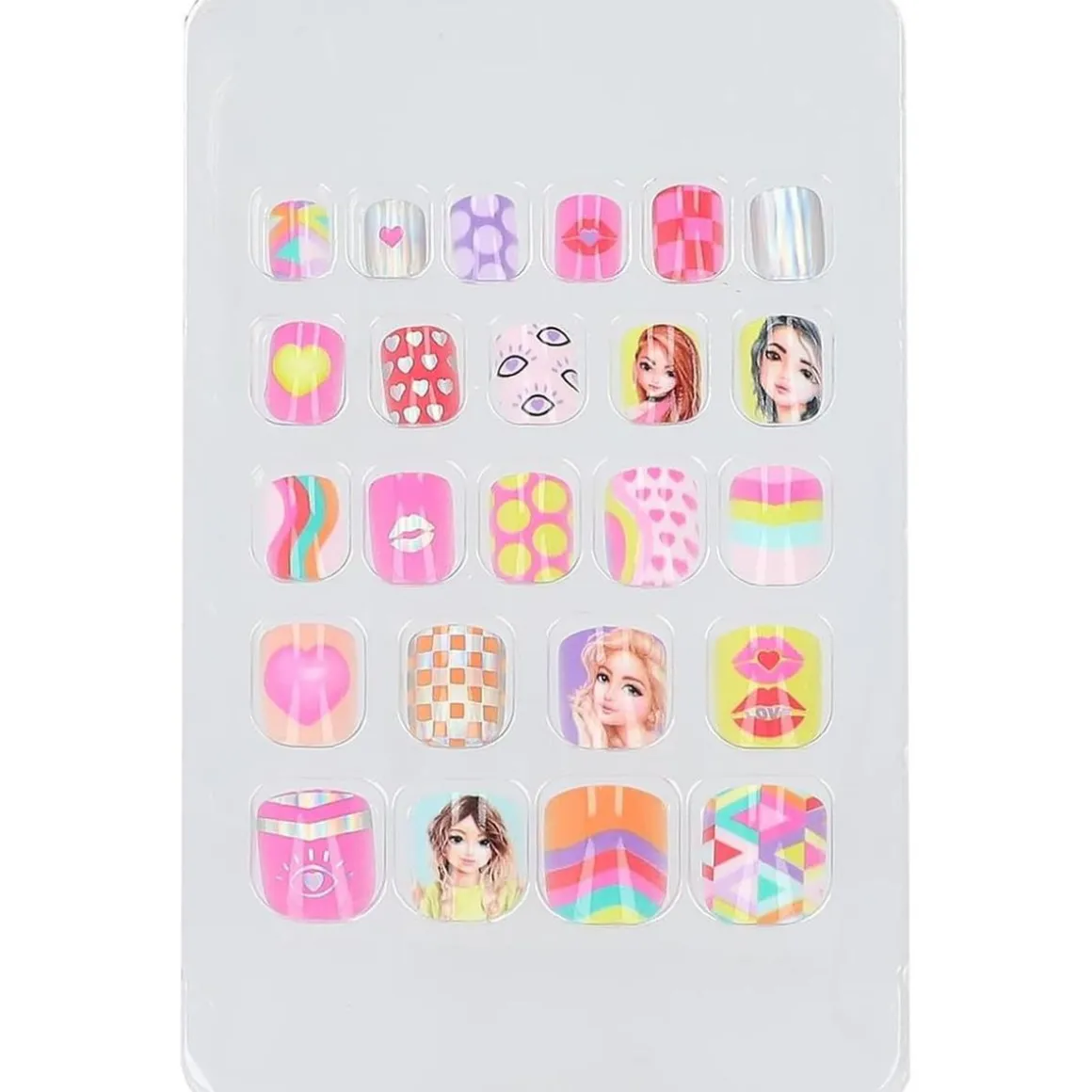 Top Model - Uñas postizas Neón