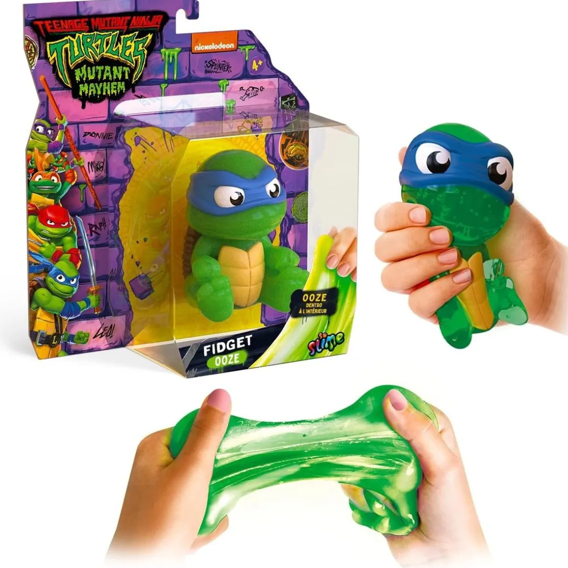 Tortugas ninja estrujables slime