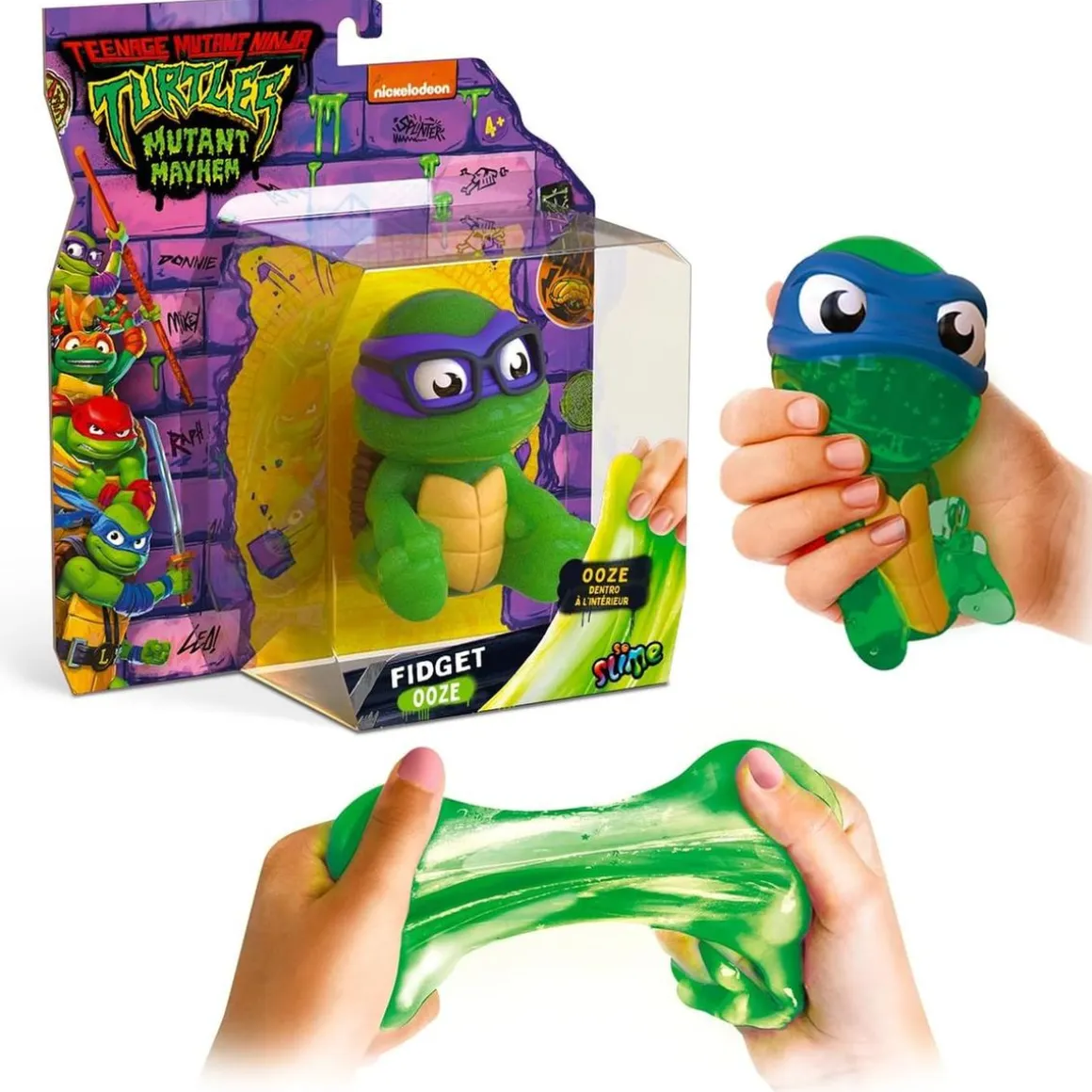 Tortugas ninja estrujables slime