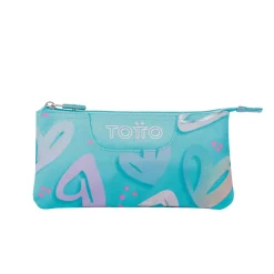 Totto - Estuche escolar corazones pintados Tablero