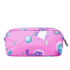 Totto - Estuche escolar dos compartimentos gatos astronautas Sobre