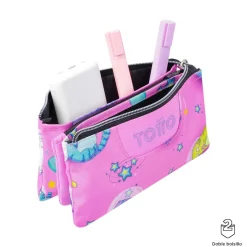 Totto - Estuche escolar gatos astronautas Tablero