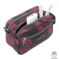 Totto - Estuche escolar tres compartimentos tiza roja Plastilina