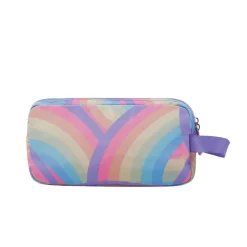 Totto - Estuche escolar tres compartimentos arcoíris Agapec