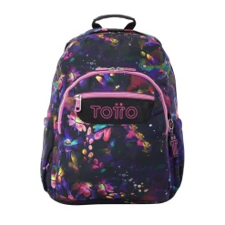 Totto - Mochila Acuareles Flower Galaxy