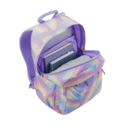 Totto - Mochila escolar arcoíris Acuarela