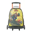 Totto - Mochila escolar con ruedas grande Brawlmaster