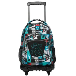 Totto - Mochila escolar con ruedas Renglones - Urbano