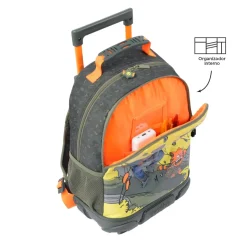 Totto - Mochila escolar con ruedas mediana Brawlmaster