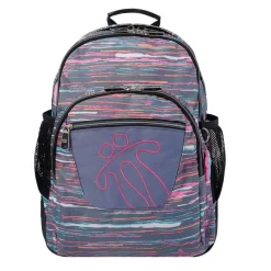 Totto - Mochila escolar Crayoles - Rayas