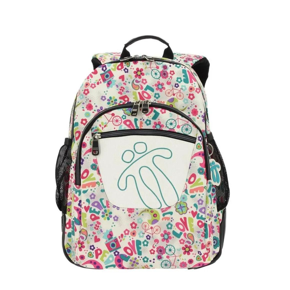 Totto - Mochila escolar Crayoles - Flores