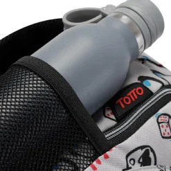 Totto - Mochila escolar Crayoles - Gris