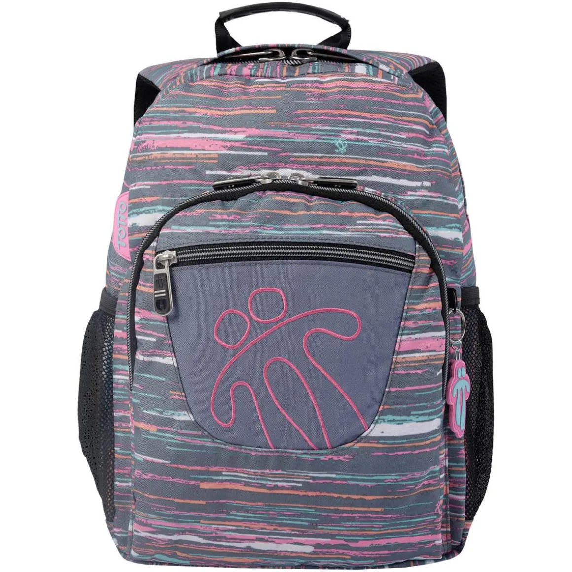 Totto - Mochila escolar Gommas multicolor Jaspeado