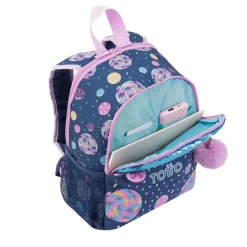 Totto - Mochila escolar pequeña Sweet Candy