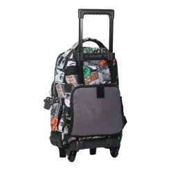 Totto - Mochila escolar pequeña ruedas manga Resma