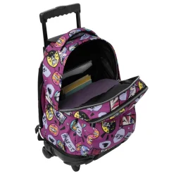 Totto - Mochila Renglones con ruedas Kitsune