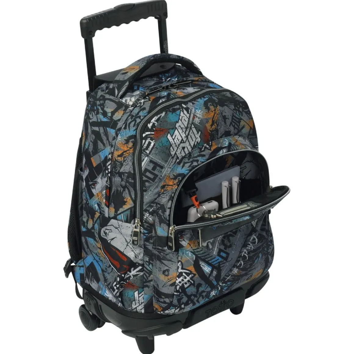 Totto - Mochila Renglones con ruedas - Okubo