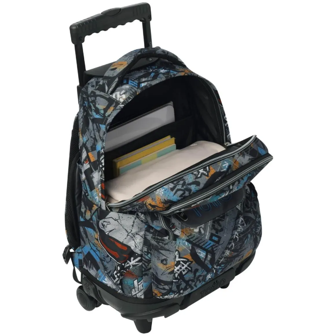 Totto - Mochila Renglones con ruedas - Okubo