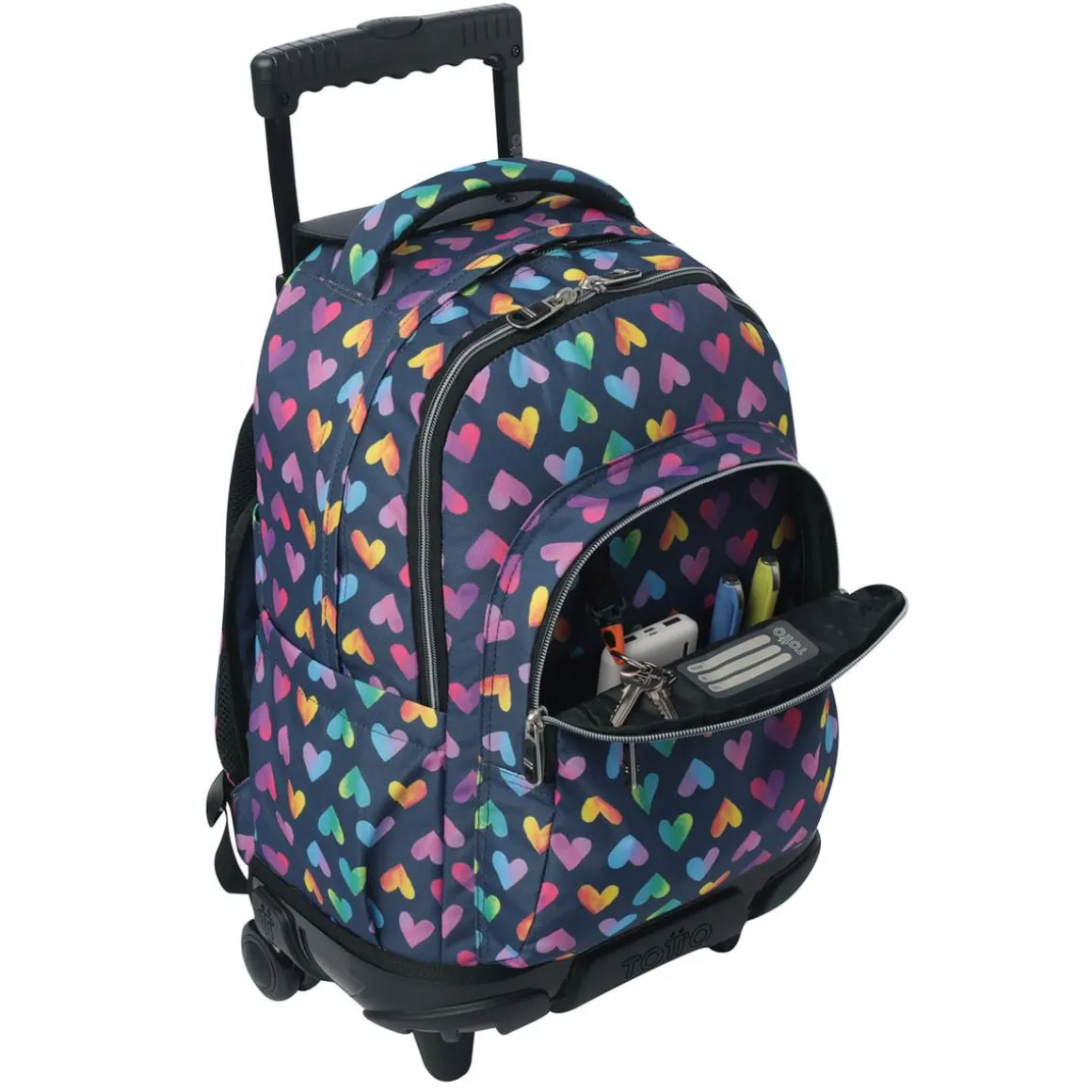 Totto - Mochila Renglones con ruedas Latty