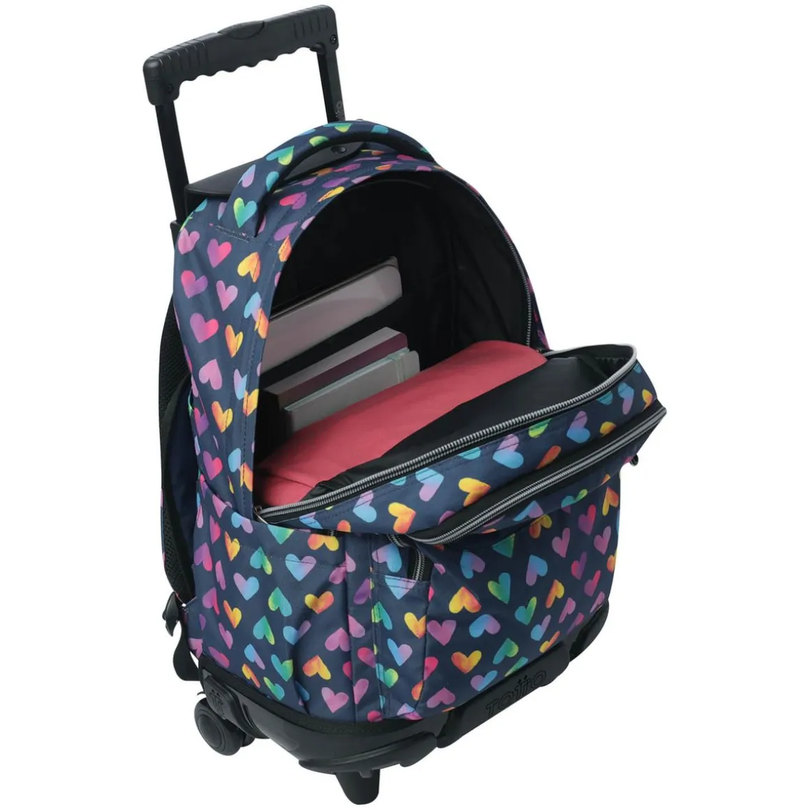 Totto - Mochila Renglones con ruedas Latty