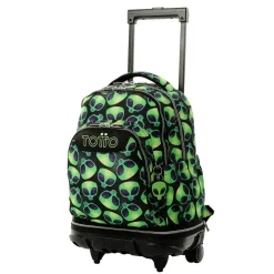 Totto - Mochila Tiza con ruedas Ali