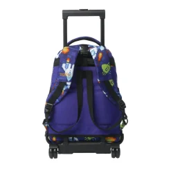 Totto - Mochila Tiza con ruedas Space Blue