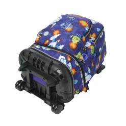 Totto - Mochila Tiza con ruedas Space Blue