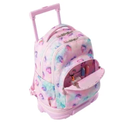 Totto - Mochila Tiza con ruedas Glitter Shiny Heart