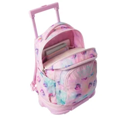 Totto - Mochila Tiza con ruedas Glitter Shiny Heart