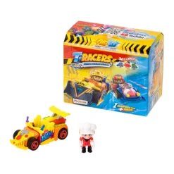 T-Racers - Pack coche y figura Fire & Ice (varios modelos)