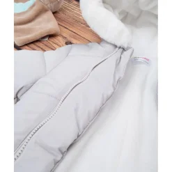 Traje de nieve de nailon para niño gris