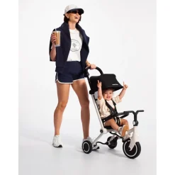 Triciclo evolutivo Wonder color hueso