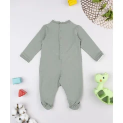 Tutina bebé verde dinosaurio