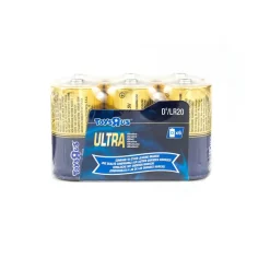 Ultra - Pack 6 Pilas D Ultra Alcalinas