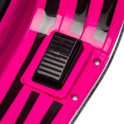 Vespa 6V con música, radio FM y ruedines Rosa