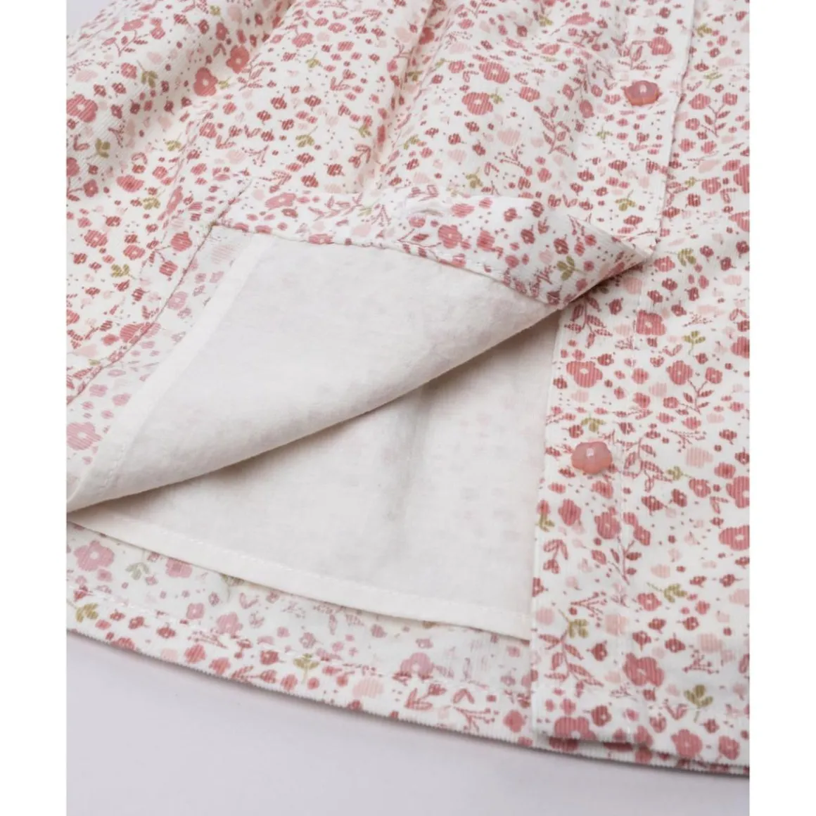 Vestido de tirantes con estampado floral para niña