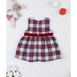 Vestido tartán niña