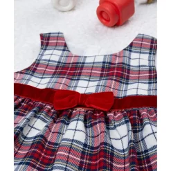 Vestido tartán niña