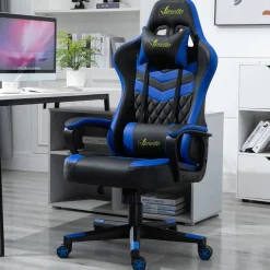 Vinsetto - Silla Gaming azul-negro