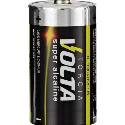 VOLTA - Pila alcalina modelo Torcia BL.2 Tipo D ㅤ