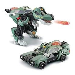 Vtech - Dinos Sport T-Rex coche deportivo que se transforma en vehículo ㅤ