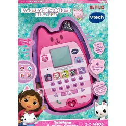 Vtech - Teléfono Juguetón Gatito A-Miau-cinante ㅤ