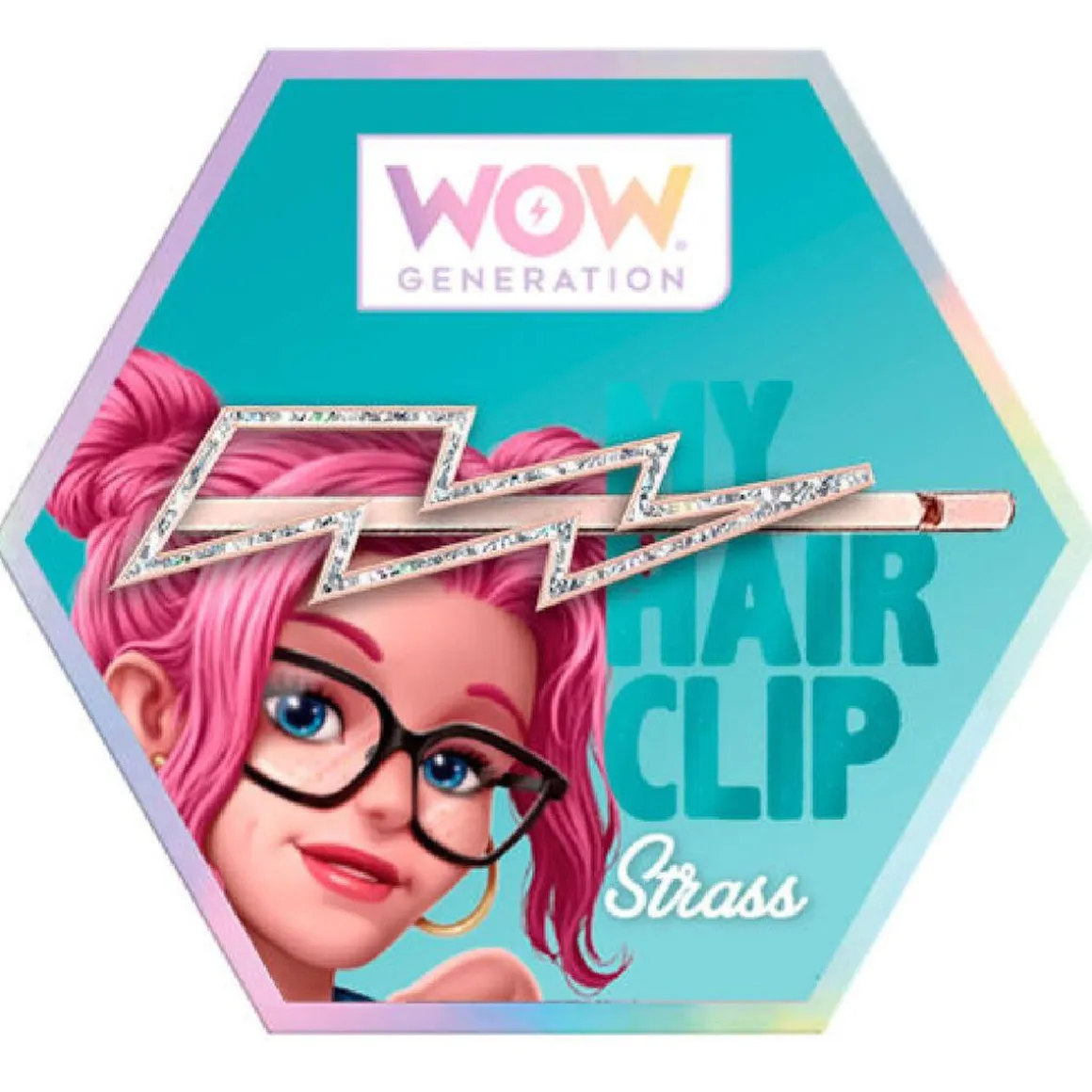 Wow Generation - Horquilla de pelo con mensaje (Varios modelos)