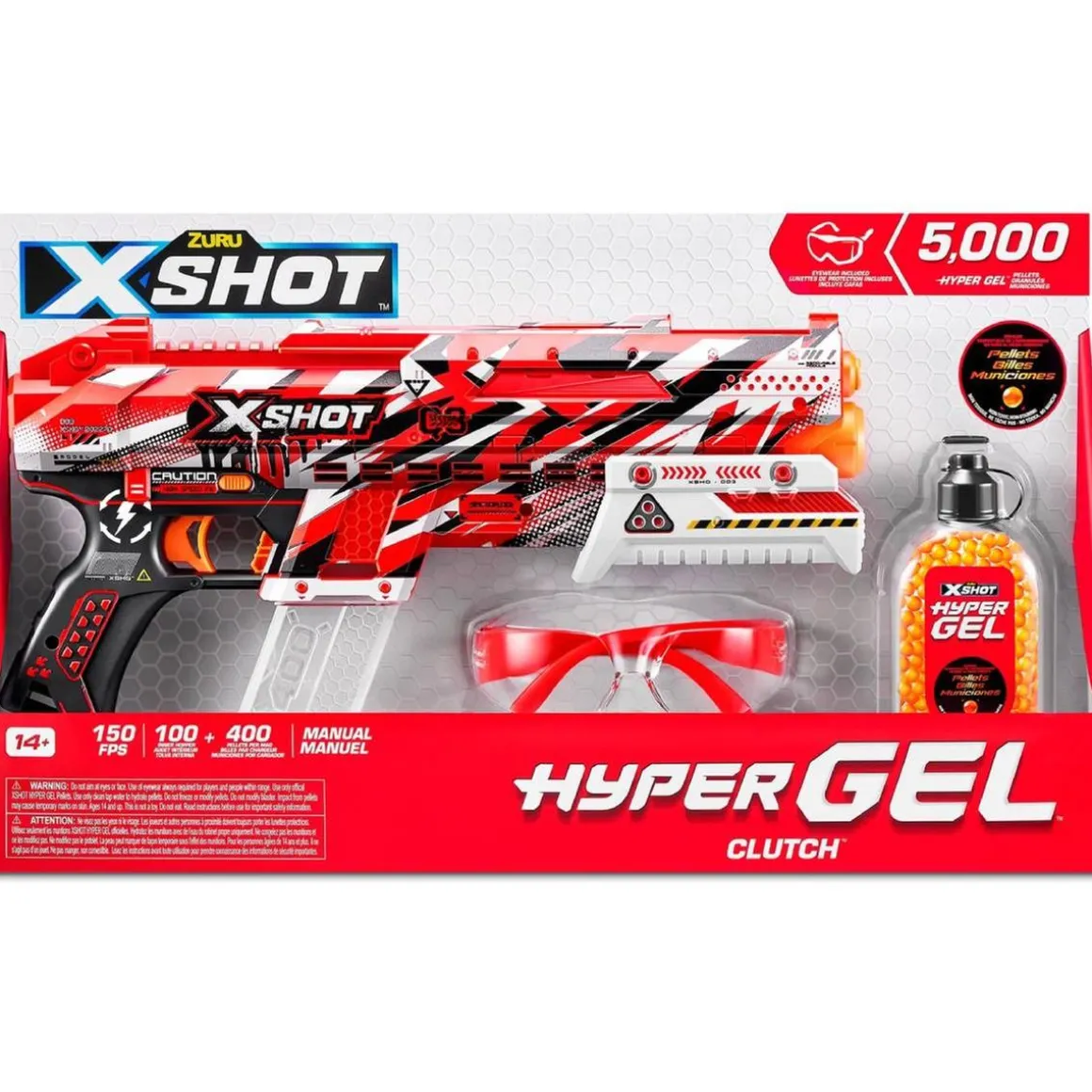 X-Shot - Lanzador Hyper Gel ㅤ