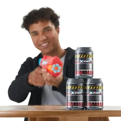 X-Shot - Pack 4 lanzadores + 24 dardos