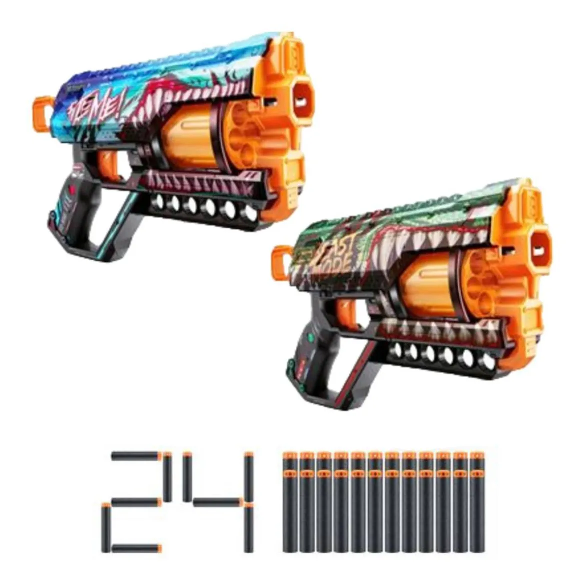 X-Shot - Pack 2 pistolas Skins Blaster Griefer