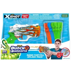 X-Shot - Pistola Nano y 3 pack globos Bunch O Balloons
