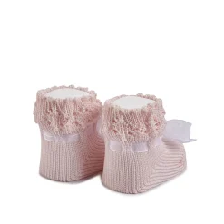 Zapatos de punto con lacito